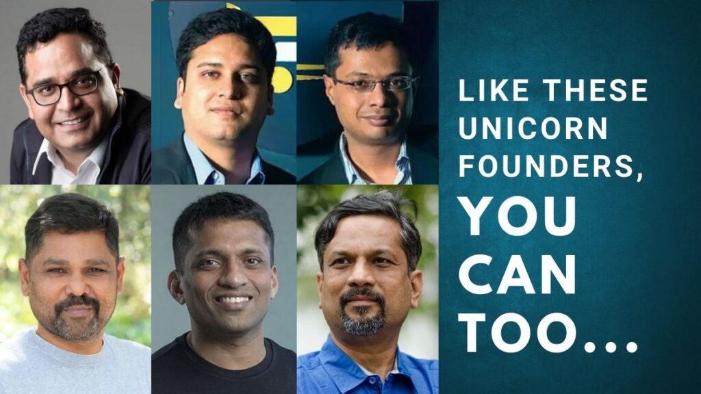 unicorn founders India, 10 unicorn founders that you must follow, india unicorn list, unicorns of india